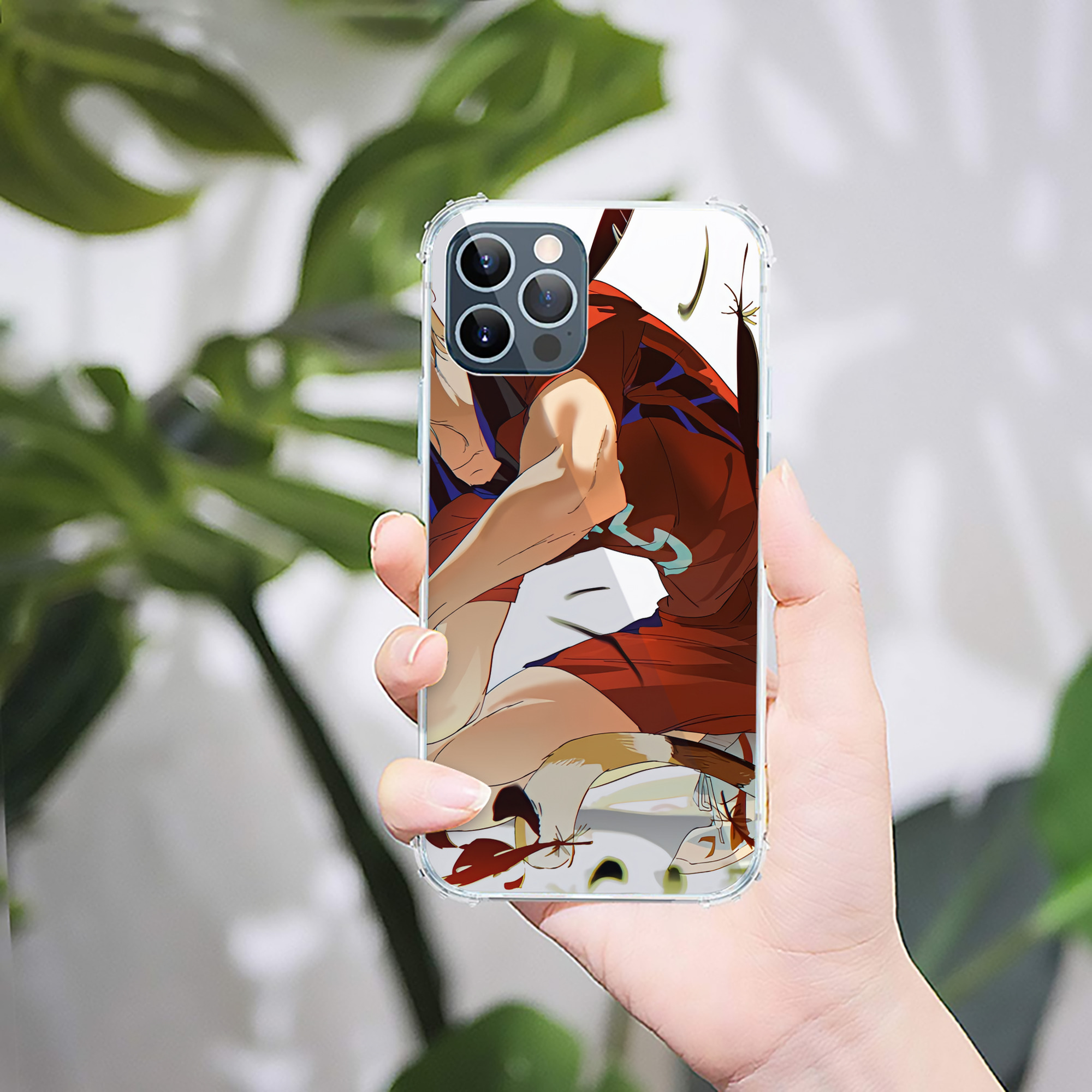 （画像用） ハイキュー!! Haikyu!! 【iPhone 12シリーズ対応】透明スマホケース（クリアソフトケース）